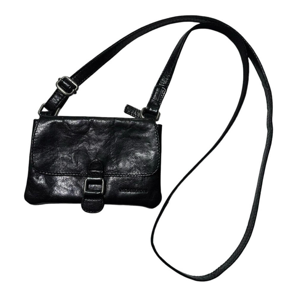 Jack Georges (EUC) Genuine Leather Mini Crossbody Bag - Picture 6 of 9